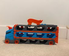 hot wheels city speedway hauler