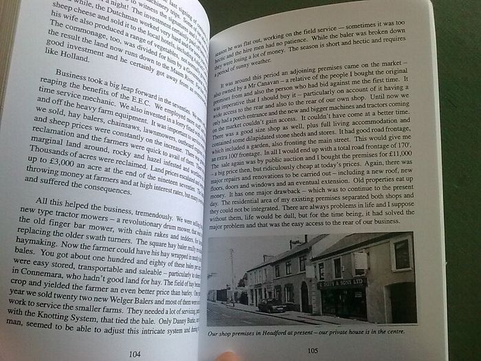 Fifty years behind the counter by Kevin Duffy Ireland Irish Signed
