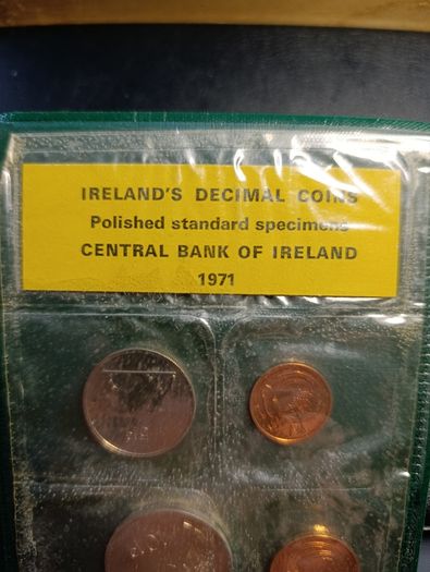 1971 Ireland Decimal Specimen Set - Scarce