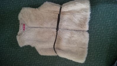 Brand New Girls Fur Gilet