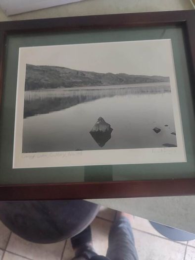 Paul Ingles Signed Print Of Lake, Co .kerry, Nov. 05
