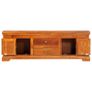 TV Cabinet 119x30x40 cm Solid Acacia Wood Image 4
