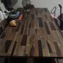 Solid Wood Dining Table & Bench  Michael Murphy Furniture Image 2