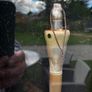 Giant Chinese calligraphy brush with ox horn and goat hair D18 Image 4