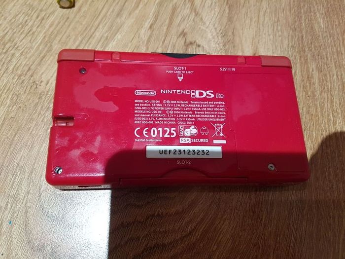 Red Nintendo Lite