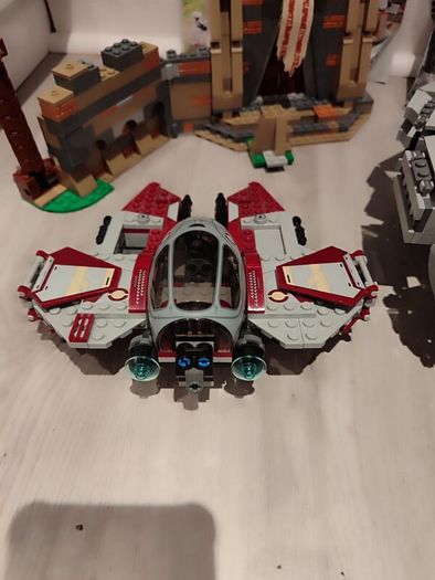 Lego Star Wars Bundle Millennium Falcon AT ST Trooper Ship Maz Castles Extra Pieces
