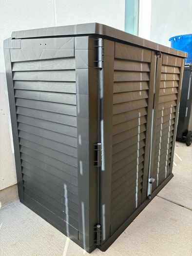 Garden Storage Box 2Door & Lift-Up Lid