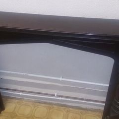 wooden fire place/ mantle