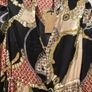 Black dress printed BNWT Villa Image 2