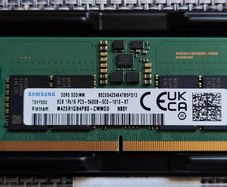 8GB DDR5 5600MHz laptop memory Samsung genuine