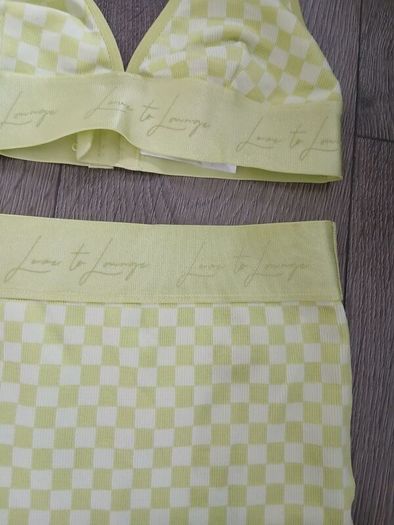 Lime color co ord