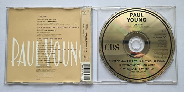 Paul Young - Oh Girl - Limited Edition CD Single