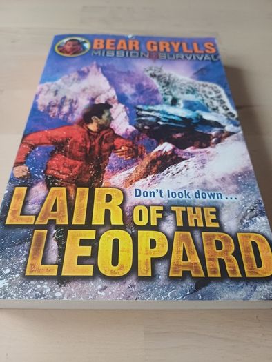 Lair of the Leopard by Bear Grylls (Survival Adventure Paperback 2015)