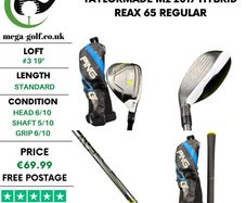 Taylormade M2 2017 Hybrid / #3 19 Degree / Reax 65 Regular