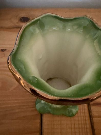 Small Green Flower Vase