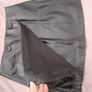 Short black skirt faux leather (Stradivarius size 34) Image 2
