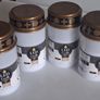 4 White Led Memorial Flickering Candles Bundle Image 4