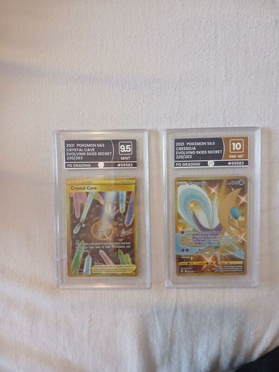 Graded pokemon cards