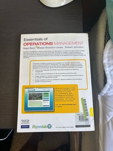 Essentials of Operation Management