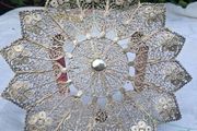 Sterling Silver Filigree 7 Inch Dish(110 grams)