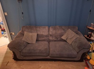 3 seater sofa + swivel chair