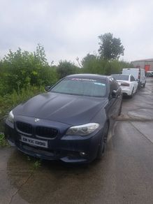 Bmw 5-series 2013 Engine Damage