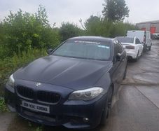 Bmw 5-series 2013 Engine Damage