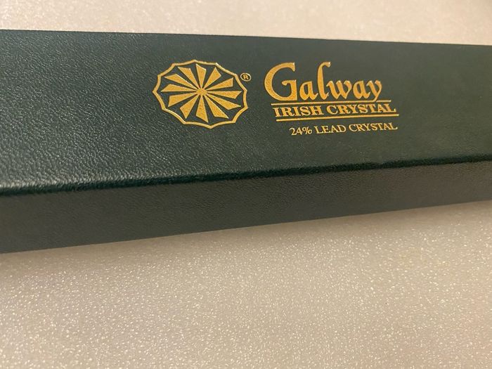 Brand-New Galway Irish Crystal Paper Opener 24% Lead Crystal