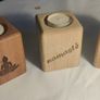 Candle Holders Set of 3 Hardwood Image 5