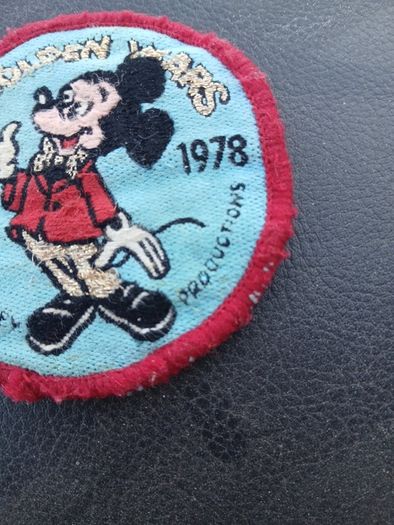 Mickey Mouse patch, 1978