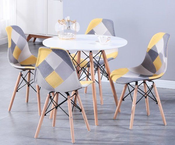 _Free Delivery 4 Nordic Dining Chairs set just the chairs included