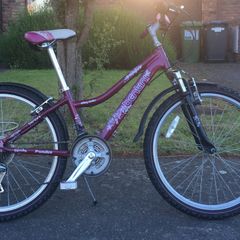 Girl's Bicycle and Accessories