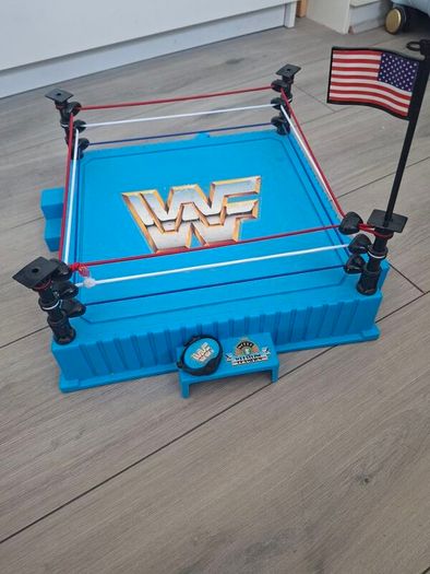 Wwf Wwe Hasbro 42 Figures Plus Ring