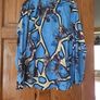 Ladies Blue and Cream Shirt NEW Image 5