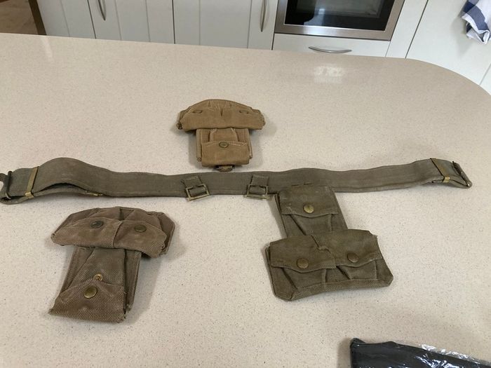 Italian Infantry Army Belt and Ammo carrier