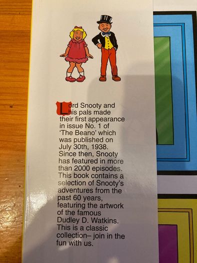 Comic: 'The Legend Of Lord Snooty And His Pals '