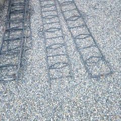 wrought iron railings x6
