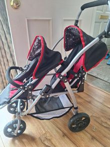 Dolls double buggy