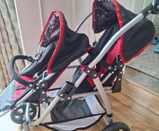 Dolls double buggy