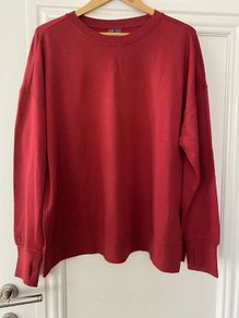Sweaty Betty After Class Split Sweatshirt size medium