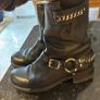 Frye Black biker boots Image 3
