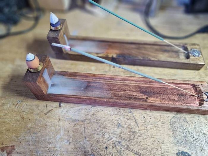 Handmade Dual incense holder