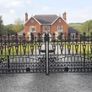 Set of brand new solid cast iron gates with posts Image 5