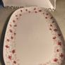 Vintage Arzberg Pink Floral Serving Platter  Large platter marked Arzberg / Germany / Bavaria Image 5