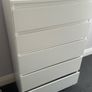 IKEA White chest of drawers Image 2