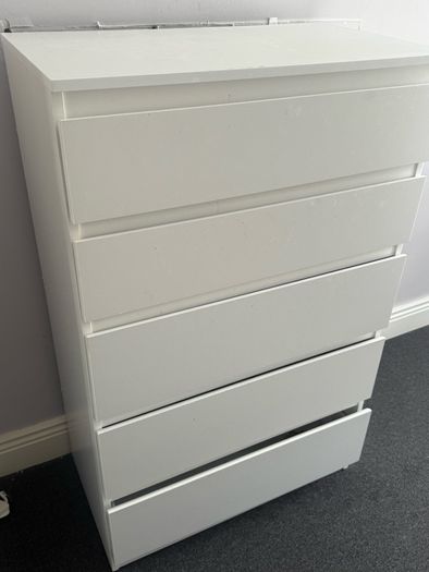 IKEA White chest of drawers