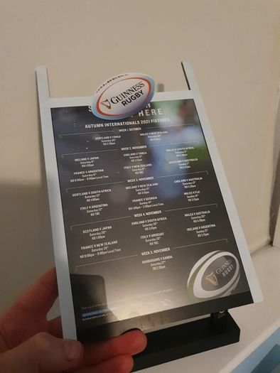 Guinness menu (wooden heavy duty)