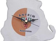main image for ad Handmade Glass County Clock - Antrim