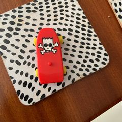 Vintage Bart Simpson Skateboard Toy (1990) Retro Simpsons