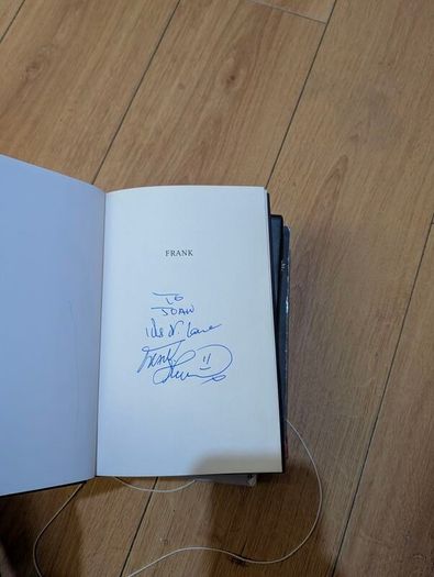 Books signed by Author